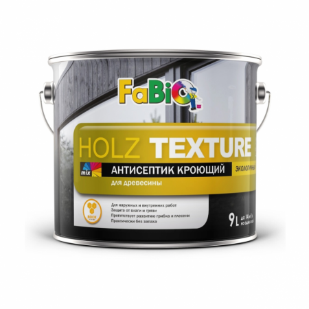 Антисептик FaBio HOLZ TEXTURE для деревянных оснований
